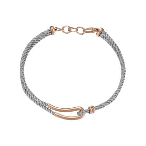 Joop Damen Kette Halskette Edelstahl Ros� Silhouette JPNL10593B420