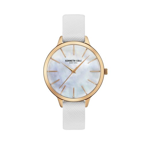 Kenneth Cole New York Damen-Armbanduhr Analog Quarz Leder KC15056001