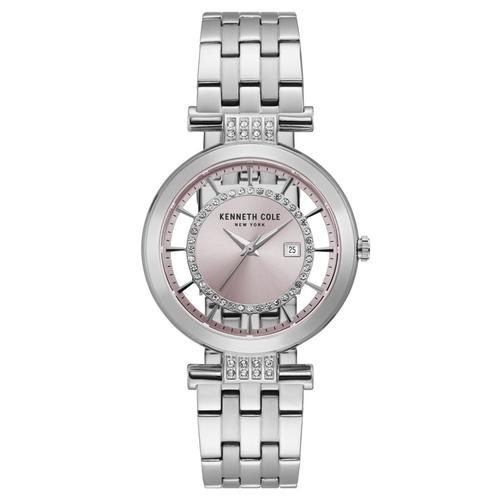 Kenneth Cole New York Damen-Armbanduhr Analog Quarz Edelstahl KC15005011