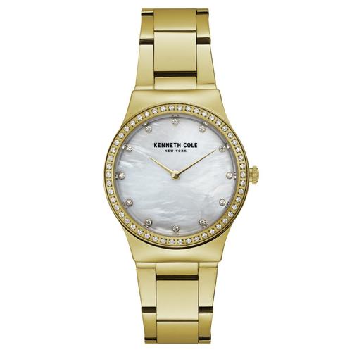 Kenneth Cole New York Damen-Armbanduhr Analog Quarz Edelstahl KC50061001