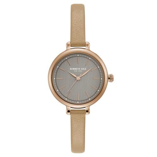 Kenneth Cole New York Damen-Armbanduhr Analog Quarz Leder KC50065001