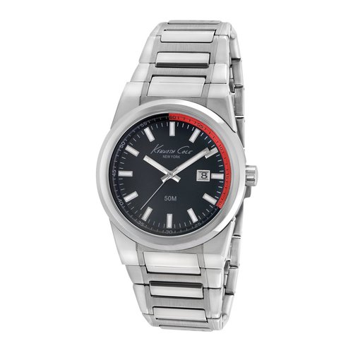 Kenneth Cole New York Herren-Armbanduhr Analog Edelstahl 10008041 / KC9192