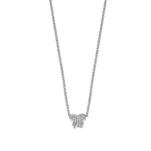 Esprit Damen Kette Collier Silber little butterfly ESNL92156A420