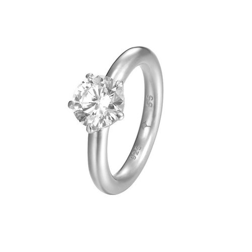 Joop Damen Ring Silber Zirkonia Lauren JPRG90735A