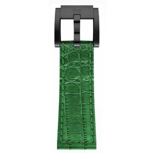TW Steel Marc Coblen Armband Uhrenband Leder 22 MM Kroko dunkelgr�n LB_DG_K_B
