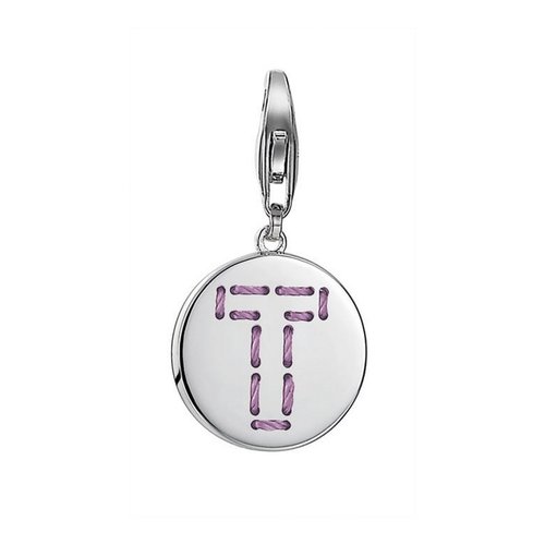 Esprit Anhnger Charms Silber Letter Fabric T ESCH91165A000