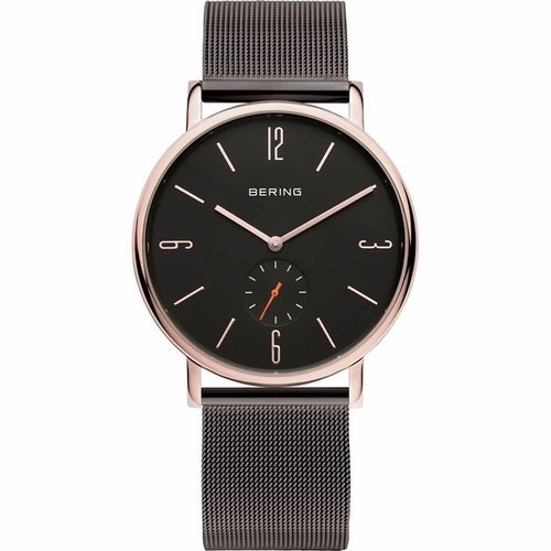 Bering Herren Uhr Armbanduhr Slim Radio Control -53739-262 Meshband