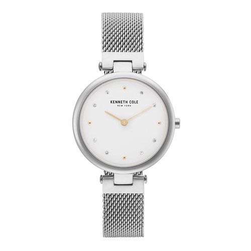 Kenneth Cole New York Damen-Armbanduhr Analog Quarz Edelstahl KC50511004