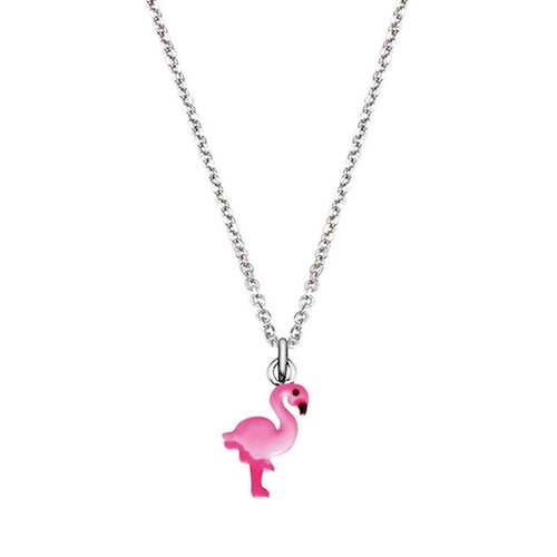 Scout Kinder Halskette Kette Silber Flamingo 261000002