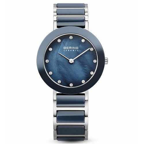 Bering Damen Uhr Armbanduhr Slim Ceramic - 11429-787 Edelstahl
