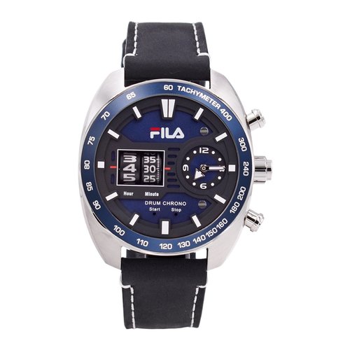 Fila Herren Uhr Armbanduhr DRUM ROLLER 38-846-004 Leder