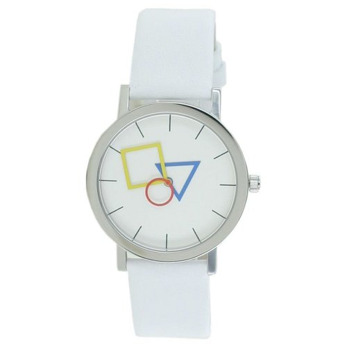 Aristo Bauhaus Unisex Uhr Edelstahl 4D85IW Leder wei�