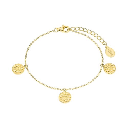 s.Oliver Jewel Damen Armband Silber Gold M�nzen 2027552