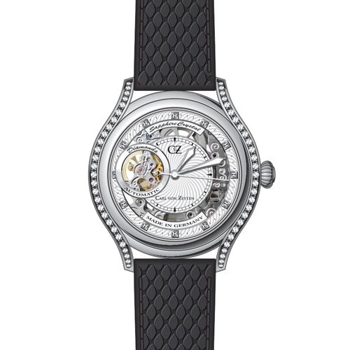 Carl von Zeyten Damen Uhr Armbanduhr Automatik Seewald CVZ0069WHS