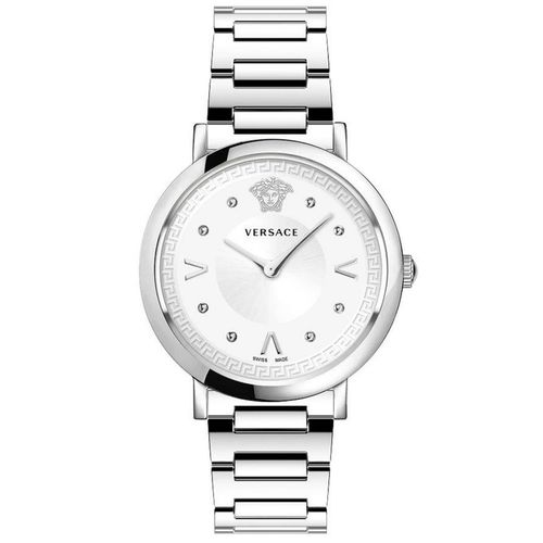 Versace Damen Uhr Armbanduhr Pop Chic VEVD00419 Edelstahl - Main Image