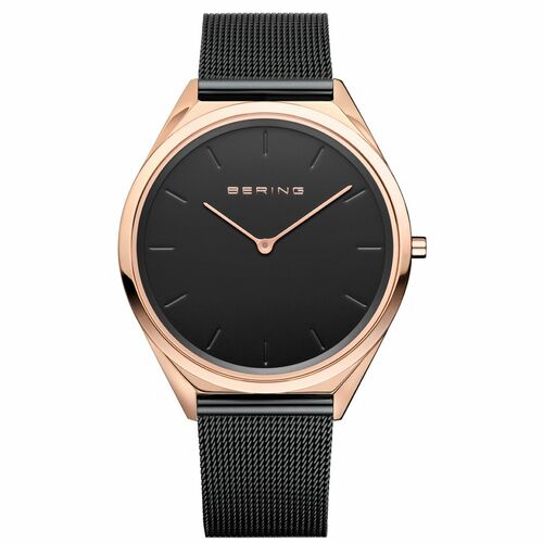 Bering Unisex Uhr Armbanduhr Classic - 17039-166 Meshband
