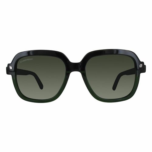 Dsquared2 Herren Sonnenbrille DQ0304-98N-54 Dark Green / Green