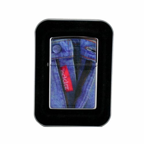 Zippo Feuerzeug Modell 612 DENIM FLY ZIPPER