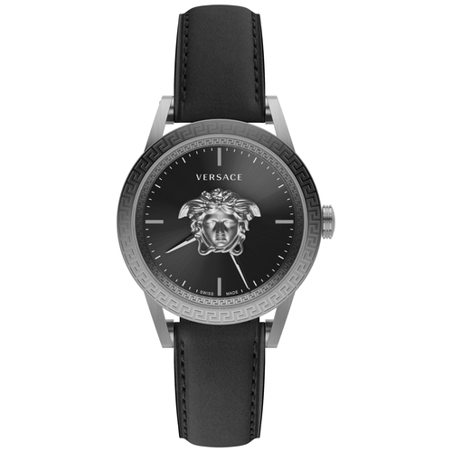 Versace Herren Uhr Armbanduhr Palazzo Empire VERD01220 Leder