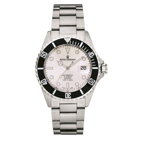 Revue Thommen Herren Uhr Analog Automatik XL Diver 17571.2127 Edelstahl