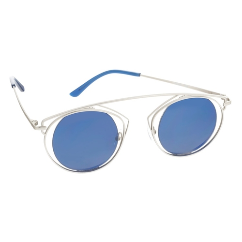 Liebeskind Berlin Damen Sonnenbrille 10250-00200 SILBER / BLAU