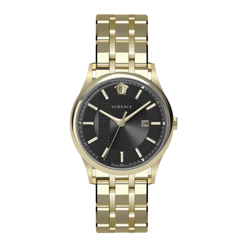 Versace Herren Uhr Armbanduhr Edelstahl Aiakos VE4A00820