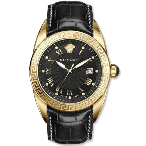 Versace Herren Uhr Armbanduhr VEFE01718 Leder