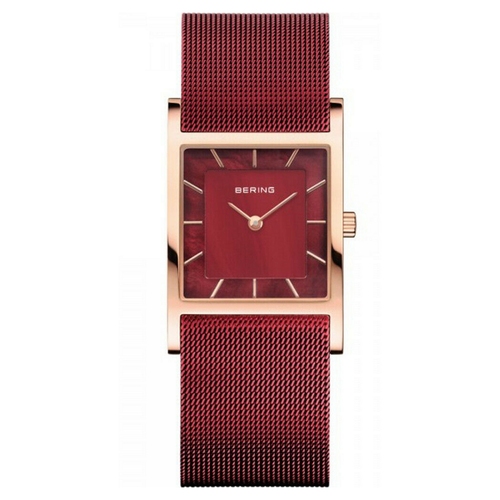 Bering Damen Uhr Armbanduhr Slim Classic - 10426-363-S Meshband