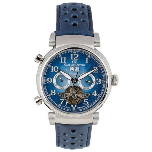 Carl von Zeyten Herren Uhr Armbanduhr Automatik Ruhestein CVZ0075BLS |  Automatikuhren direkt bestellen