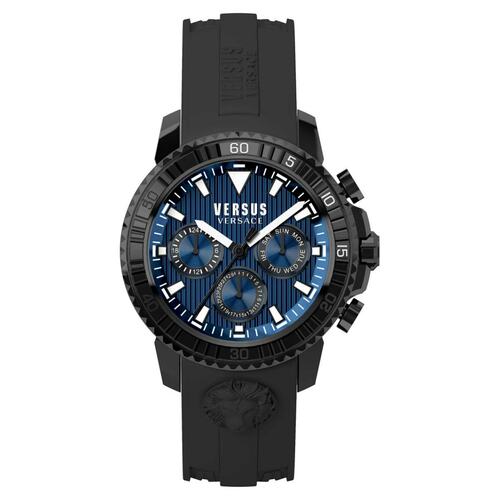 Versus by Versace Herren Uhr Armbanduhr Chronograph Aberdeen S30060017 Silikon