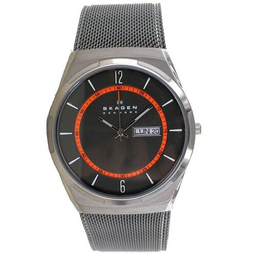 Skagen Herren Uhr Armbanduhr Melbye Edelstahl SKW6007
