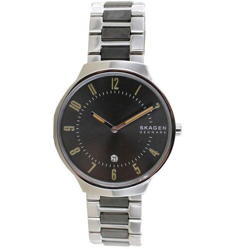 Skagen Herren Uhr Armbanduhr Grenen Slim Edelstahl SKW6523