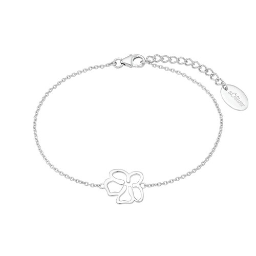 s.Oliver Jewel Damen Armband Armkette Silber Bl�te 2033878