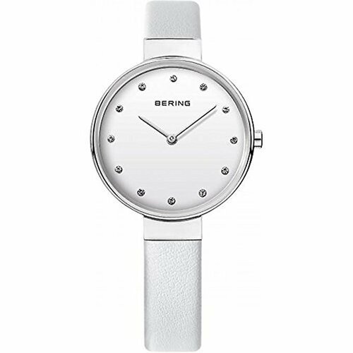 Bering Damen Uhr Armbanduhr Slim Classic - 12034-804 Leder