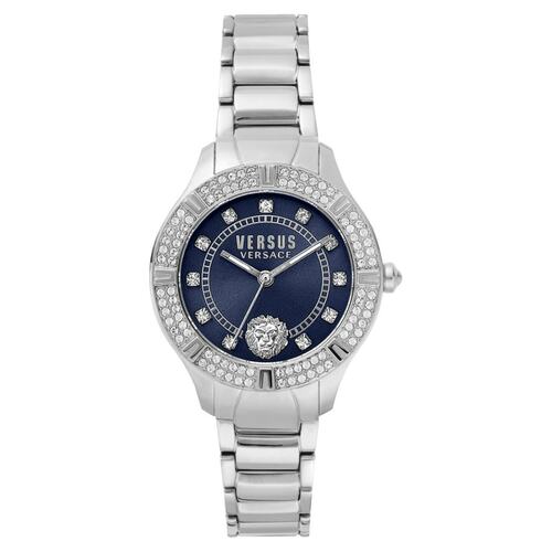 Versus by Versace Damen Uhr Armbanduhr Canton Road VSP263721 Edelstahl