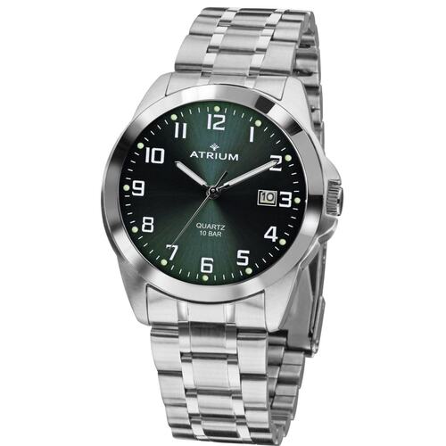 ATRIUM Herren Uhr Armbanduhr Edelstahl A16-36