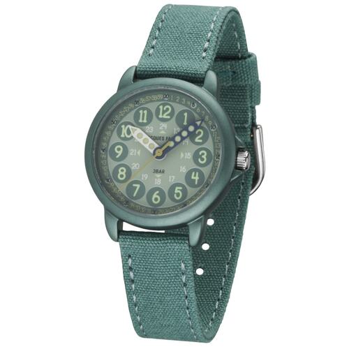 JACQUES FAREL ko Kinder-Armbanduhr Analog Quarz ORGT 1114 Trkis