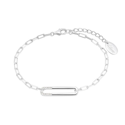 s.Oliver Jewel Damen Armband Armkette Silber Zirkonia 2034855