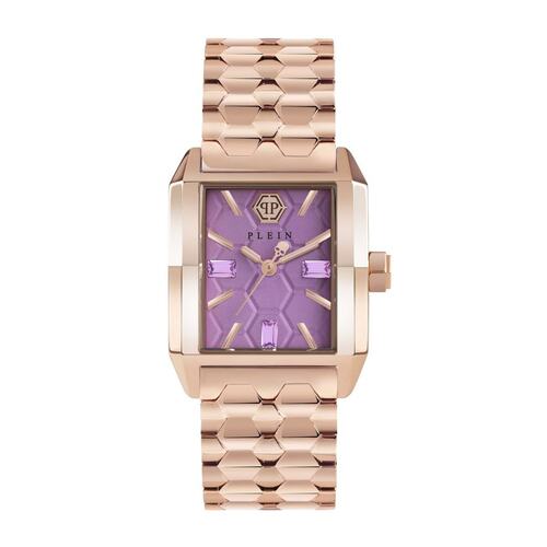 Philipp Plein Damen Uhr Analog Quarz OFFSHORE SQUARE PWMAA0722 Edelstahl