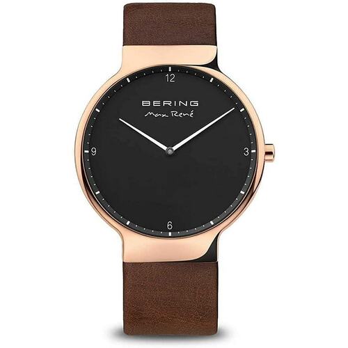 Bering Herren Uhr Armbanduhr Max Ren� - 15540-562 Leder 
