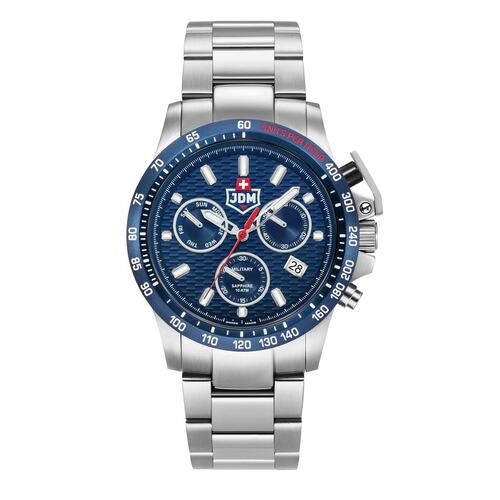 JDM Military Charlie II Herren Uhr Chronograph Analog Quarz JDM-WG017-02