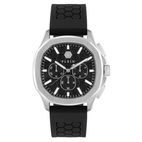 Philipp Plein Herren Uhr Chrono Quarz $PECTRE CHRONO PWSAA0123 Silikon