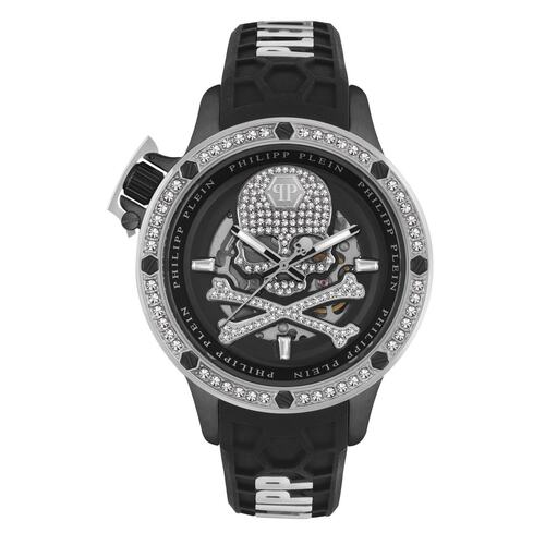 Philipp Plein Herren Uhr Automatik PLEIN RICH PWUAA0123 Silikon