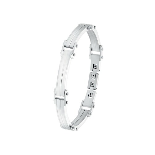 s.Oliver Jewel Herren Armband Armkette Edelstahl silber 2035530