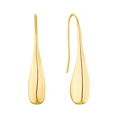 s.Oliver Jewel Damen Ohrringe Ohrh�nger Edelstahl gold 2035765