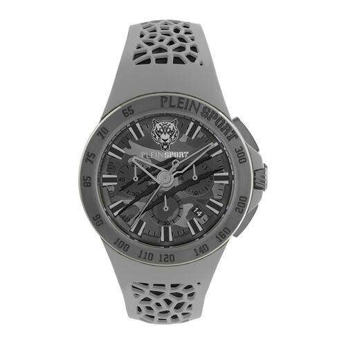 Plein Sport Herren Uhr Analog Quarz THUNDERSTORM CHRONO PSABA0523 Silikon