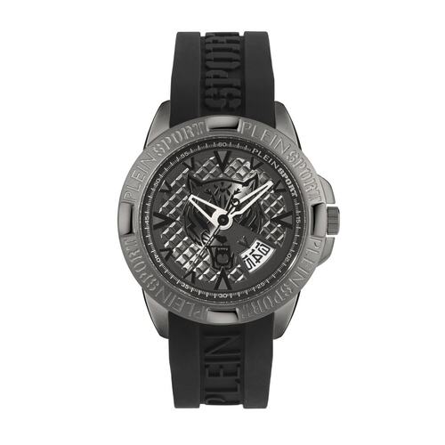 Plein Sport Herren Uhr Analog Quarz TOUCHDOWN PSFBA0823 Silikon