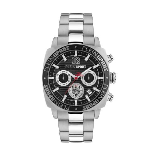 Plein Sport Herren Uhr Analog Quarz WILDCAT CHRONO PSGBA1123 Edelstahl