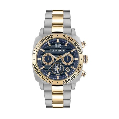 Plein Sport Herren Uhr Analog Quarz WILDCAT CHRONO PSGBA1223 Edelstahl