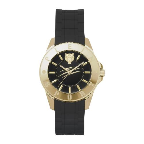 Plein Sport Damen Uhr Analog Quarz GLAM PSKBA0223 Silikon